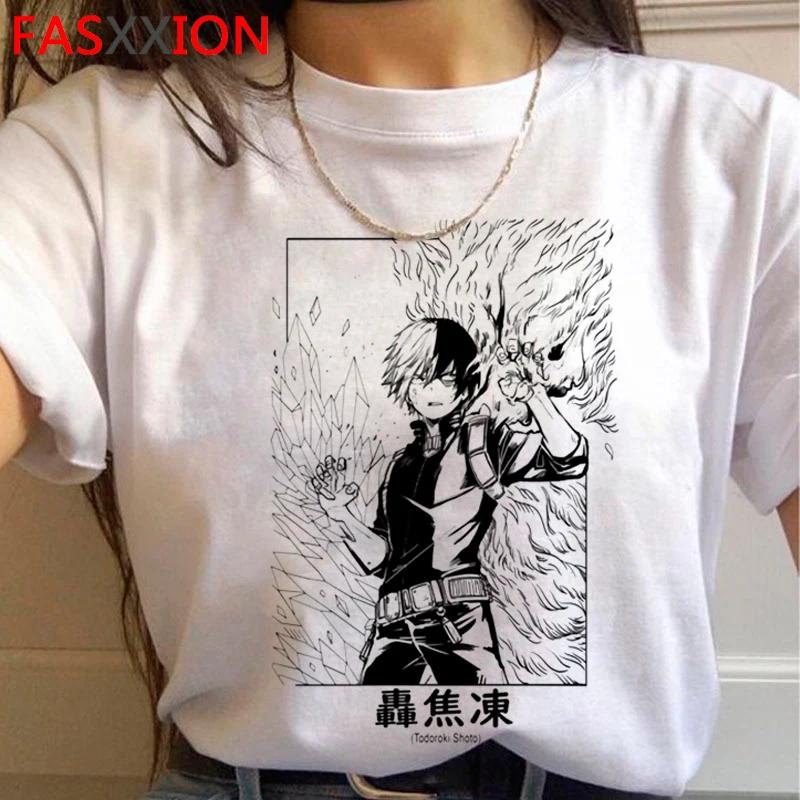 My Hero Academia Bakugou Todoroki Boku No Hero Bnha T-shirt T Shirt feUnisex Tumblr Aesthetic Clothes Harajuku Kawaii