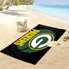 Steelers Logo Print Strandtuch, Großes Weiches Schnelltrocknendes Handtuch für Strand Camping Schwimmen