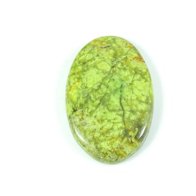 27X43X05 MM Natürlicher Grüner Opal Ovale Form Cabochon Loser Edelstein 53Cts. SK-4726