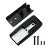 Black Larger Brake Pedal for Can Am Ryker, Extended Brake Foot Rest Peg Pedal Footboards for Can-Am Ryker 600 900 Sport & Ryker-