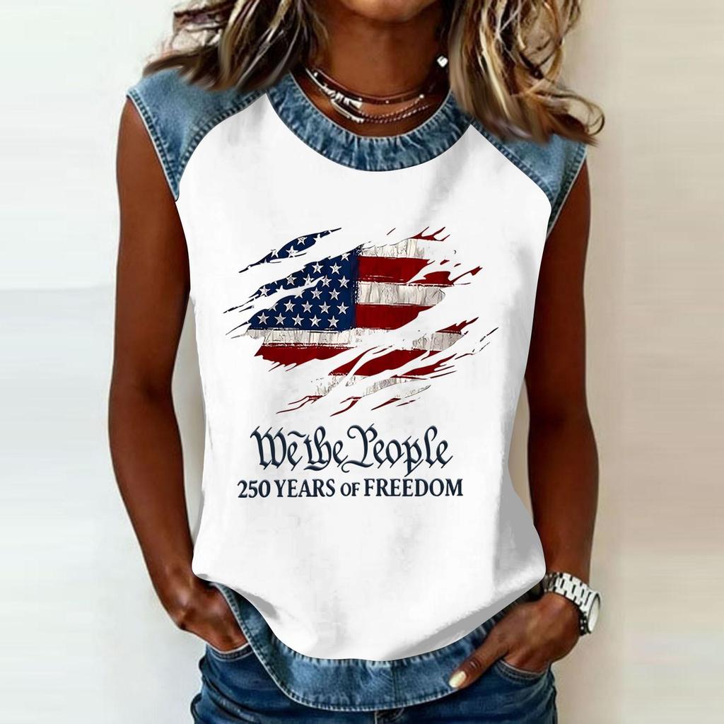 Camiseta informal de manga larga para mujer con cuello redondo y estampado