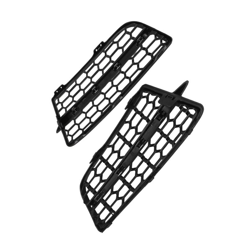 1 Pair Car Front Bumper Fog Light Lamp Grille Cover For BMW 1-Series F20 F21 2011 2012 2013 2014 2015 51118053803 51118053804