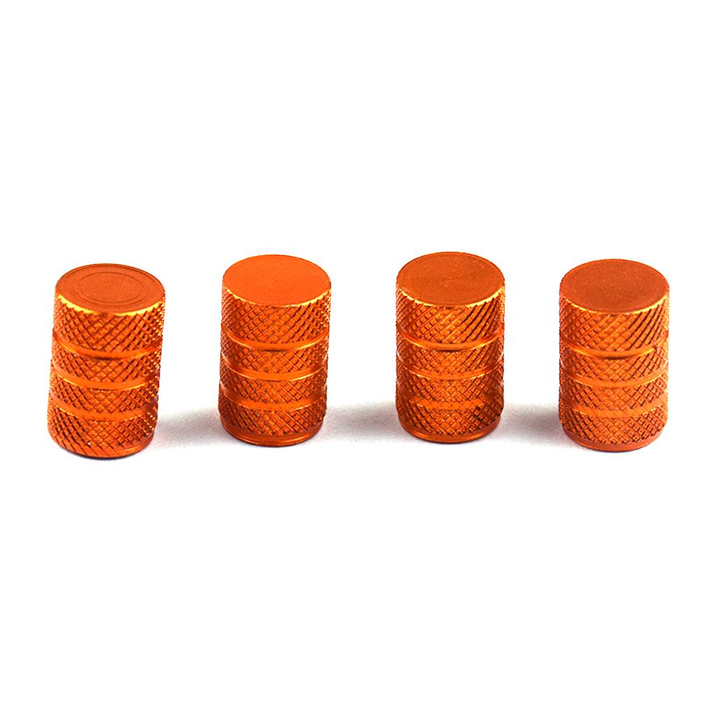 Colorful Aluminum Alloy Valve Caps for Car Tires - Sedan Dust Caps Available