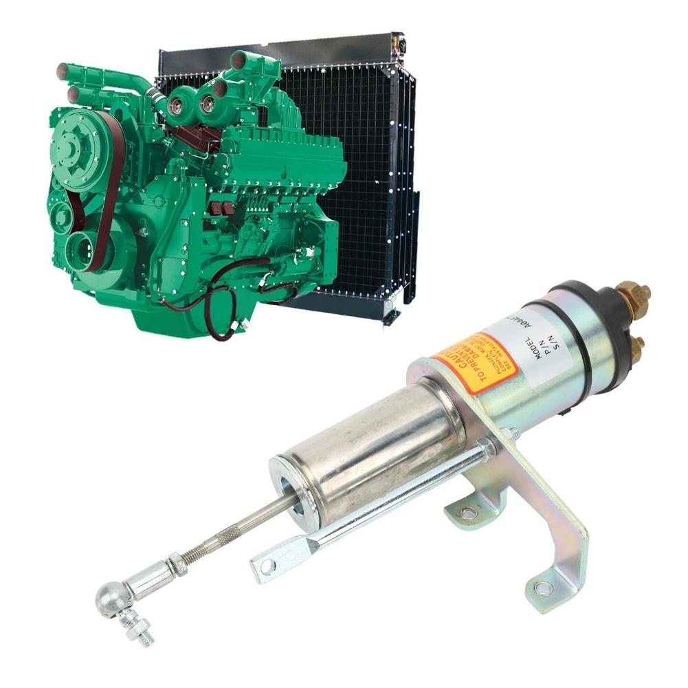 

Automotive Applications 12V Stop Solenoid Valve High Performance High Reliability For Cummins X2.5-G2 Generator China Mainland