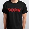 Herr- och damt-shirts SKID ROW T-SHIRT storlekar S M L XL XXL färger Svart, Vit man kvinna
