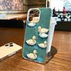 Leisurely Goose Phone Case For iPhone17,16,15,14,13,12,11 Plus,Pro Max Soft Transparent Cover