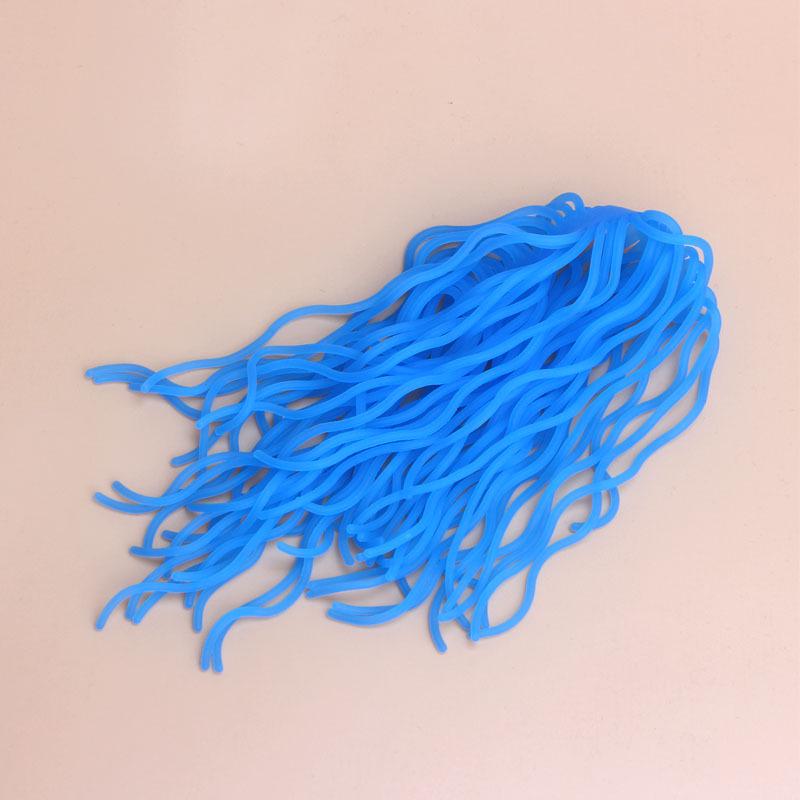 Luminous Italian Noodle Stress Relief Toy - Elastic Rubber Fidget Pull Rope