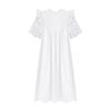 Maternity Summer Slim-Fit Long Dress: French Chic and Sophisticated Design