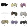 Cute Style Sequins Bowknot Shape Hair Claw Summer Hair Accessories for Women High Ponytail Party Anti-Slip Hairpins
