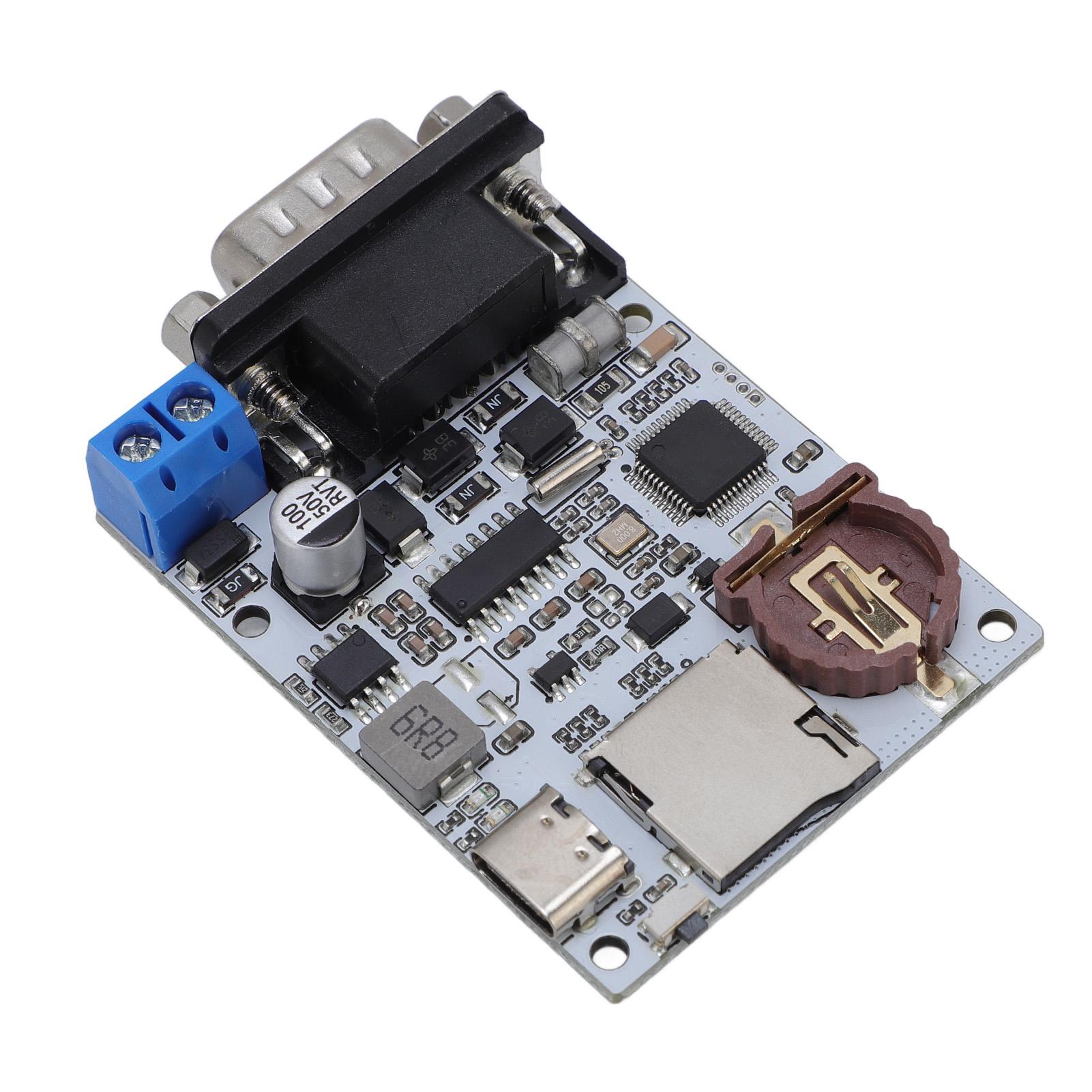 

Серійний реєстратор даних, Записувач з відміткою часу, Архів у файлі TXT, Тип C з 2 світлодіодними індикаторами для модуля з невеликою картою пам яті