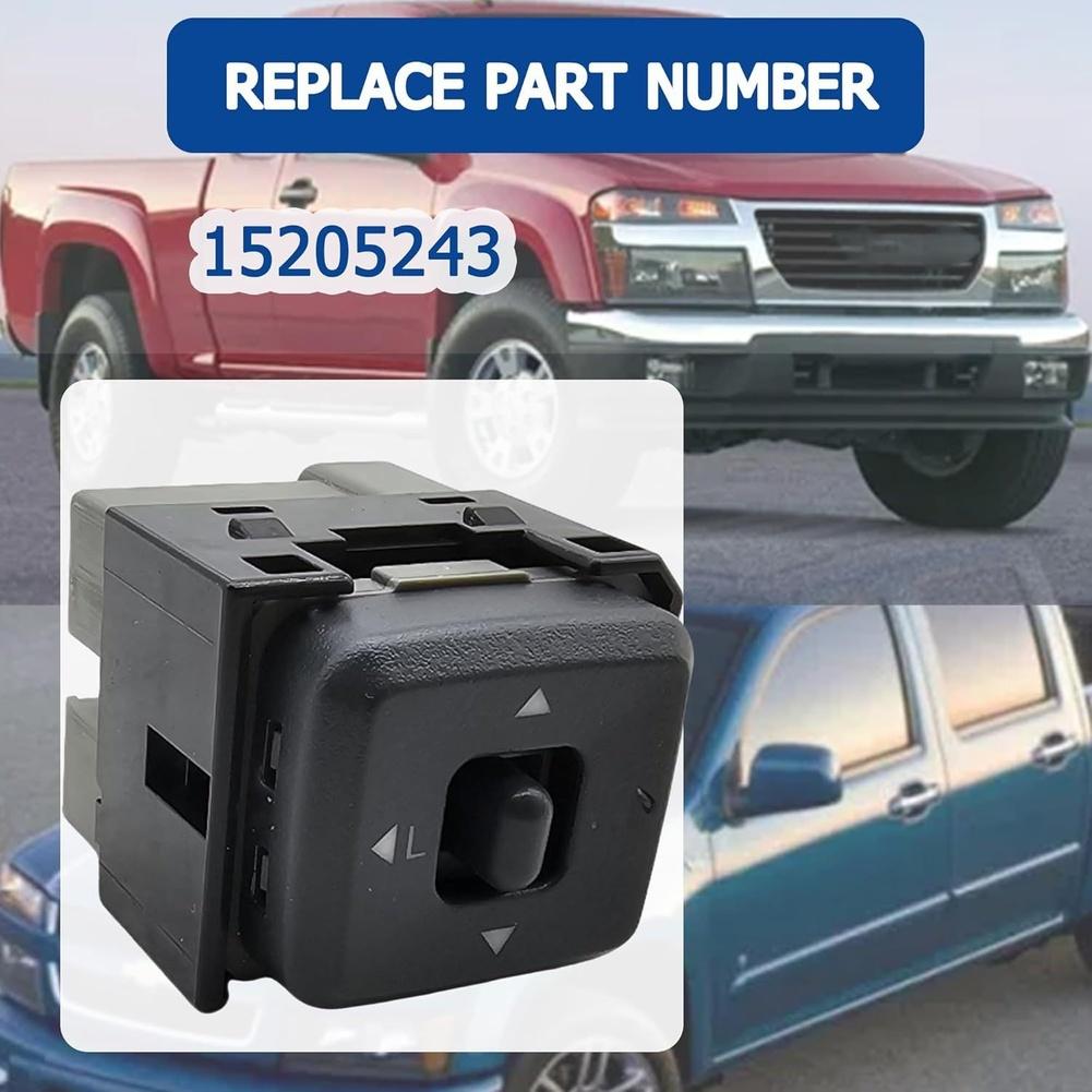 Black Power Mirror Switch Direct Replacement Mirror Switch Door Switch Direct Replacement Part For GMC 2004-2012 China Mainland