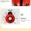 1-4Pcs Solar Ladybug Lamp Outdoor IP65 Waterproof Anti Corrosion LED Solar Powered Light For Garden Lawn Tree Landscape Decor