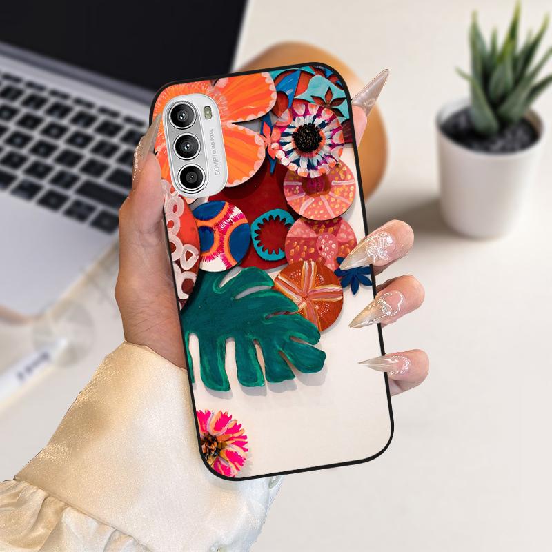 Cartoon Animal Cases For Motorola G52 4G Bumper Cover On Moto G82 G71s 5G Soft Silicon Phone Case For Motorola G 82 Coque Fundas