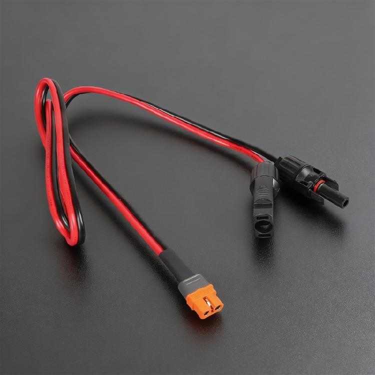 Heavy Duty MC 4 To XT60IF Female Charging Cable 12AWG For Solar Energy Systems And Outdoor Use