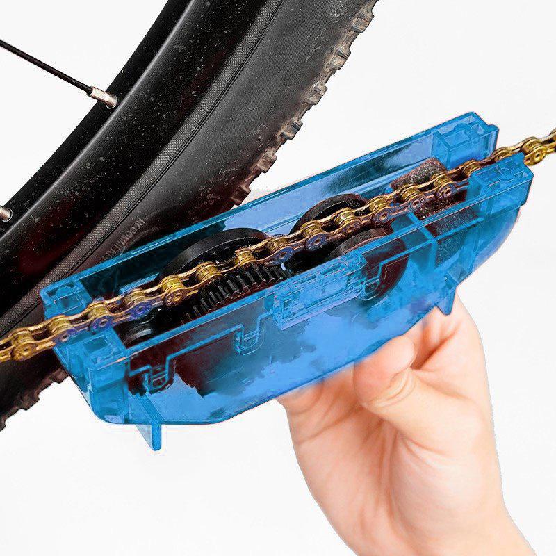 Přenosný čistič řetězu jízdního kola Kartáče na kolo Čistič Mycí nástroj Horská cyklistika Čisticí sada Venkovní příslušenství Čištění řetězů