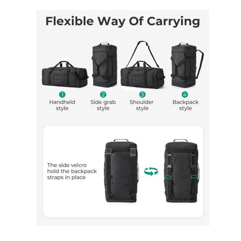 Large capacity tooling wind travel bag outdoor sports hiking messenger bag multi-functional backpack handbag