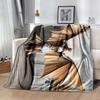 Gothic Style Blanket Soft Warm Cozy Perfect for Chair Bedding Livingroom for All Seasons Playful Design Gift for Travel Home Birthdays