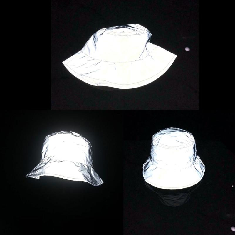 Reflective Silver Baseball Hat Outdoor Sports Hat Night Safety Cycling Hat for Outdoor Sports and Night Safety