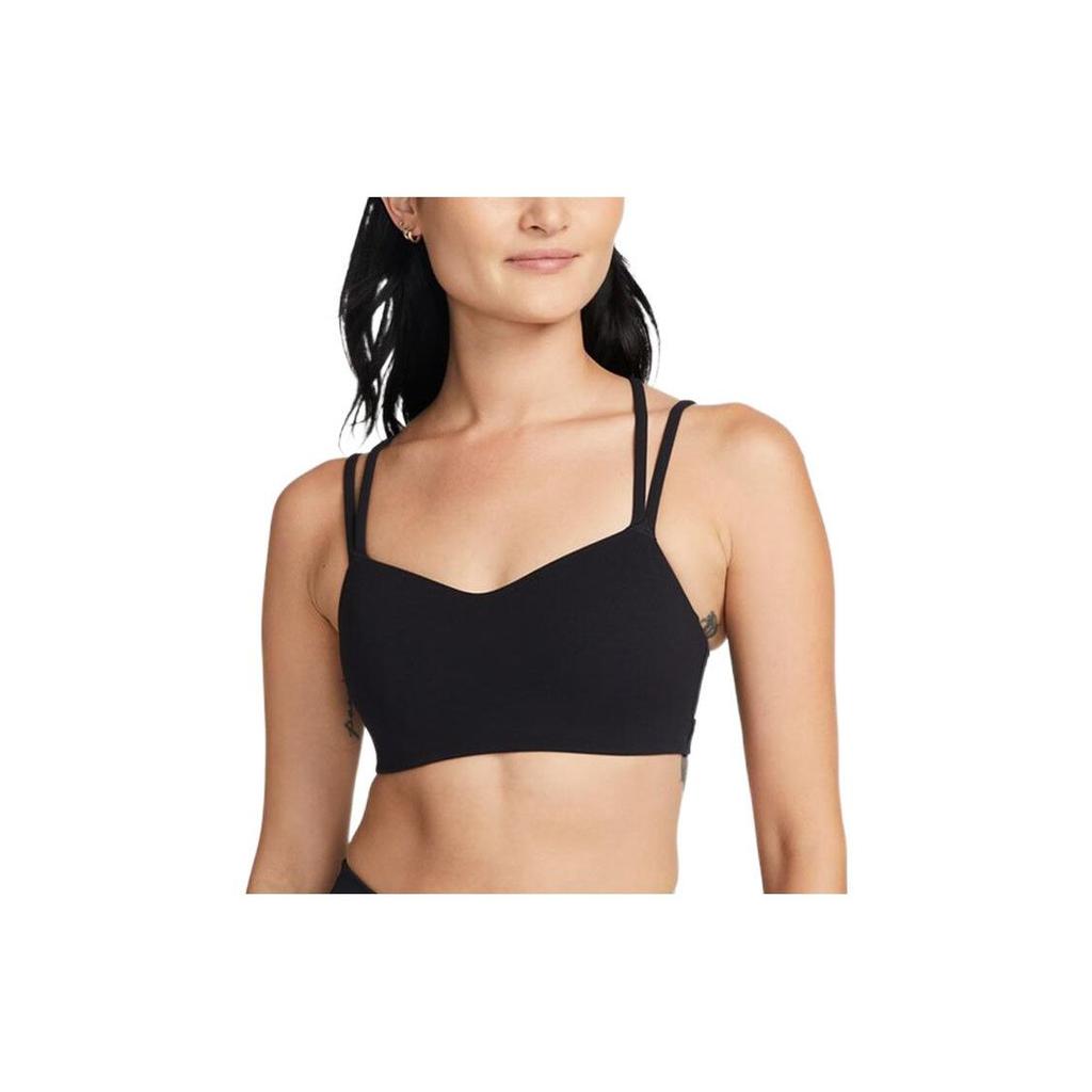 Nike Solid Low-Impact Support Sports Bra Women Underwear Black DO6609-010