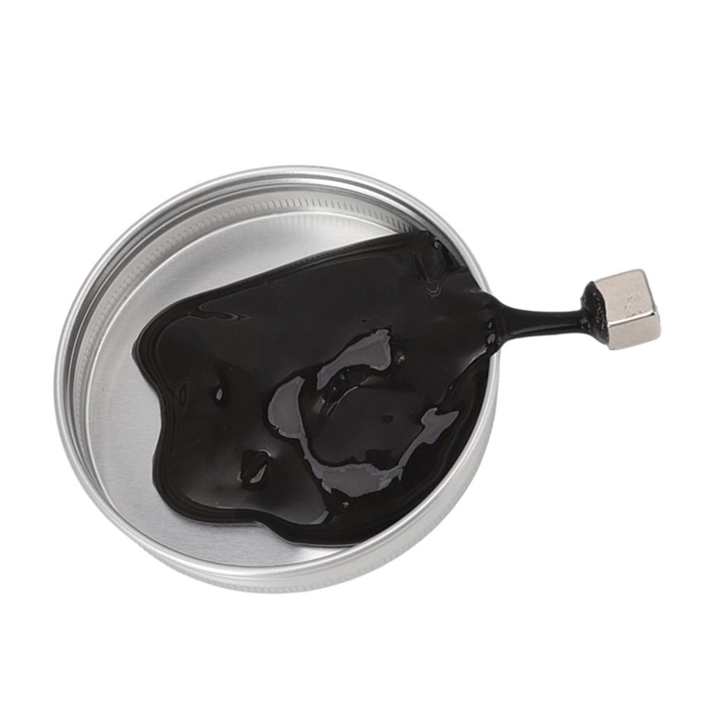 Magnetic Putty High Stretch Safe Resin Magnetic Bouncing Mud Stress Relief Toys with Magnet Black