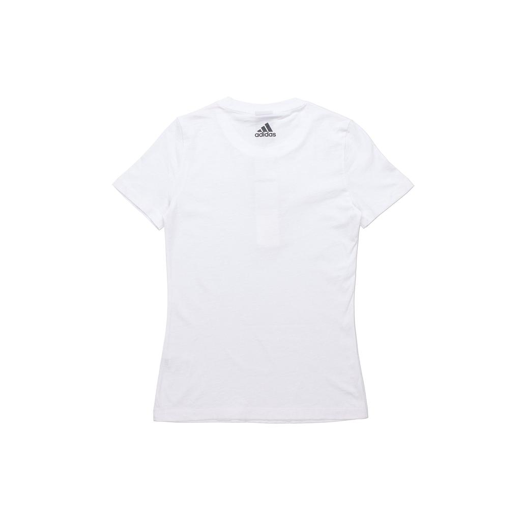 Adidas Originals Trefoil Round Neck T-Shirt Women Tops White EC4745