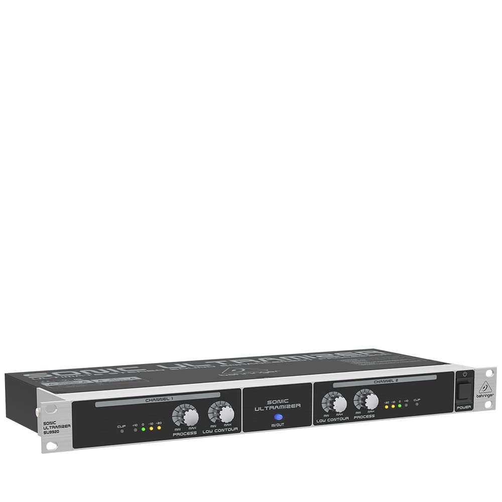 Behringer Stereo Enhancer Simple Operation Stereo 1U Size SU9920 Black Input/Output