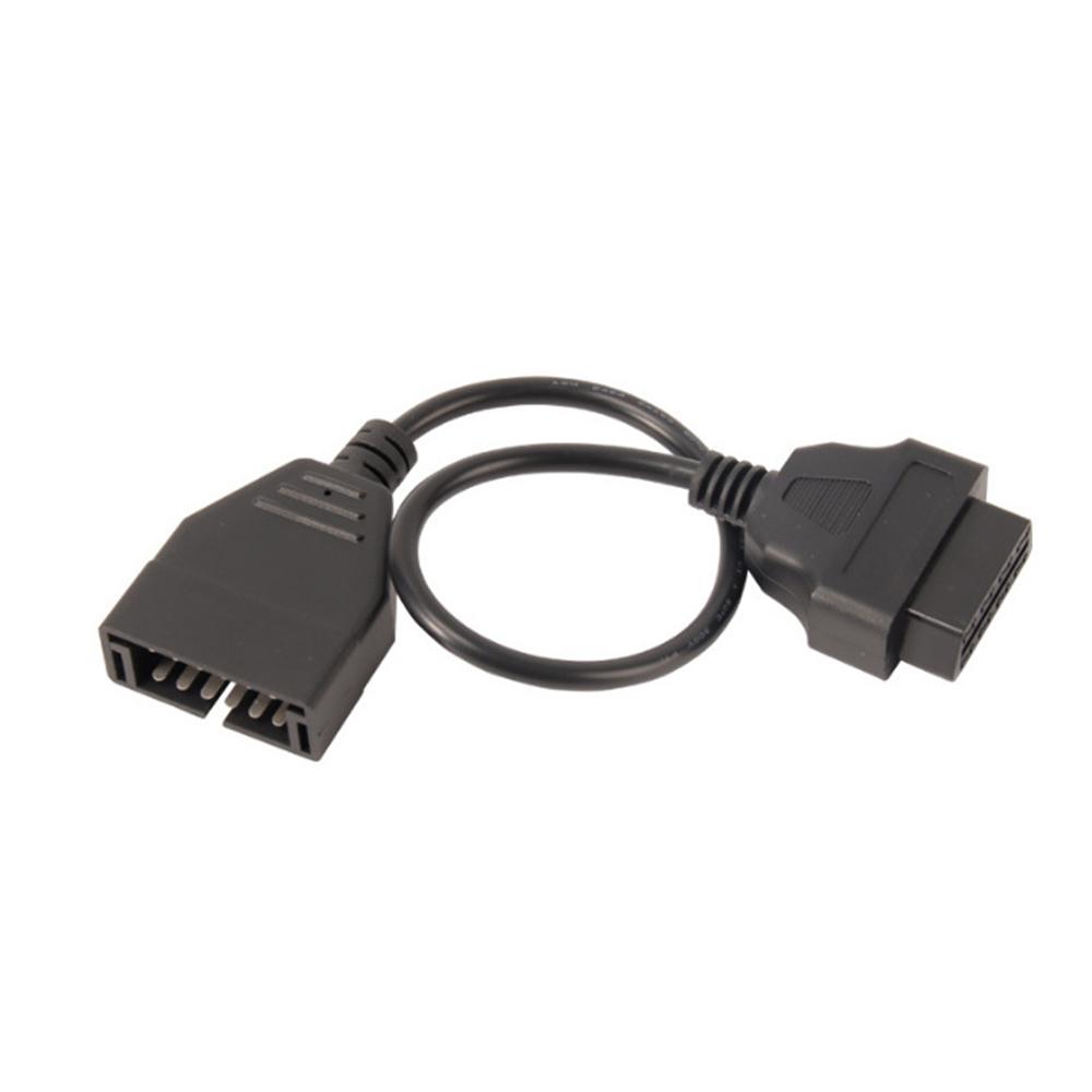 Für GM 12-Pin OBDII OBD2 Auto-Diagnoseanschluss-Adapterkabel GM12 auf 16-Pin-Kabel für GM-Fahrzeuge Auto-Scanner-Adapter