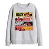 Childrens/Kids Racing Mickey Mouse & Friends Coloured Boxes Sweatshirt