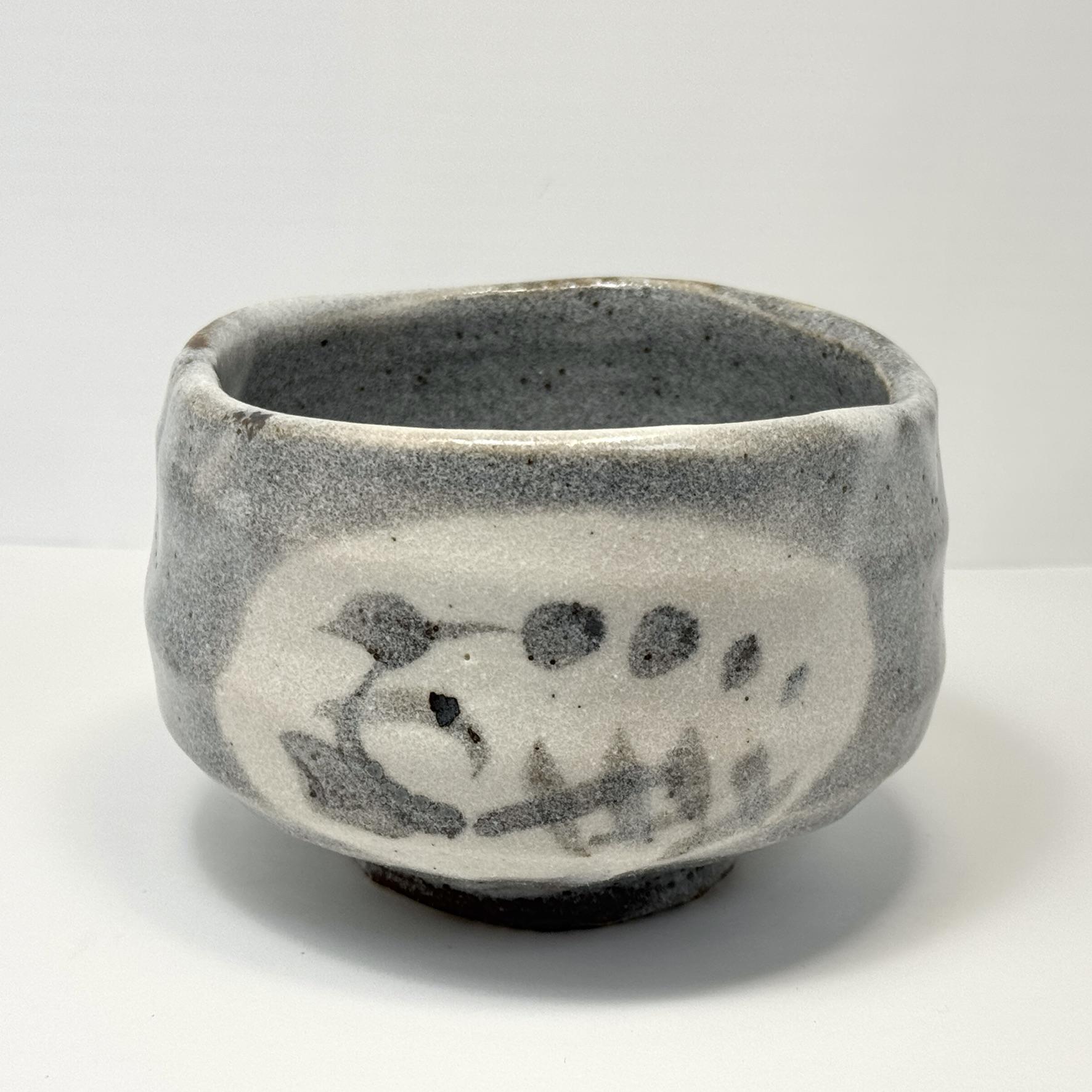 

Чаван для матчі Міно Варе Незумі-сіно Зроблено в Японії M сірий колір