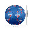 Fortaleza Indoor Soccer Ball Colorful All Ages Size 5 Machine Stitched PVC Competition Ready Durable High-Bounce