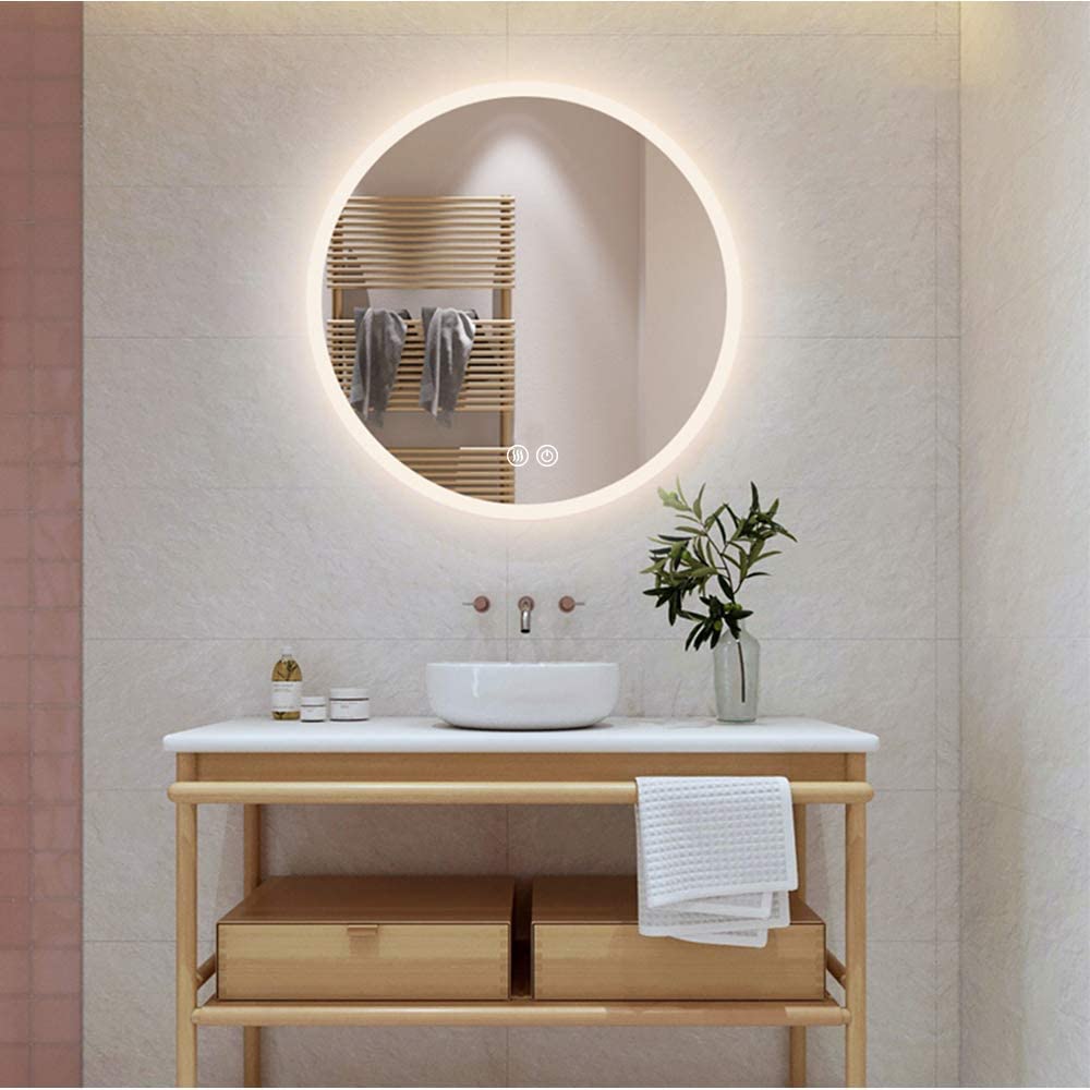 Mirror Workshop LED Bathroom Wall Makeup Brightness 60 X 60 LED Edge Miruo-kun's Mirror, Mirror, Mirror, Wall-mounted, Illuminated, Dresser, Bathroom,