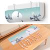 1 Set Air Punch Free Multiple Conditioner Windshield Angle Adjustable PP Air Conditioner