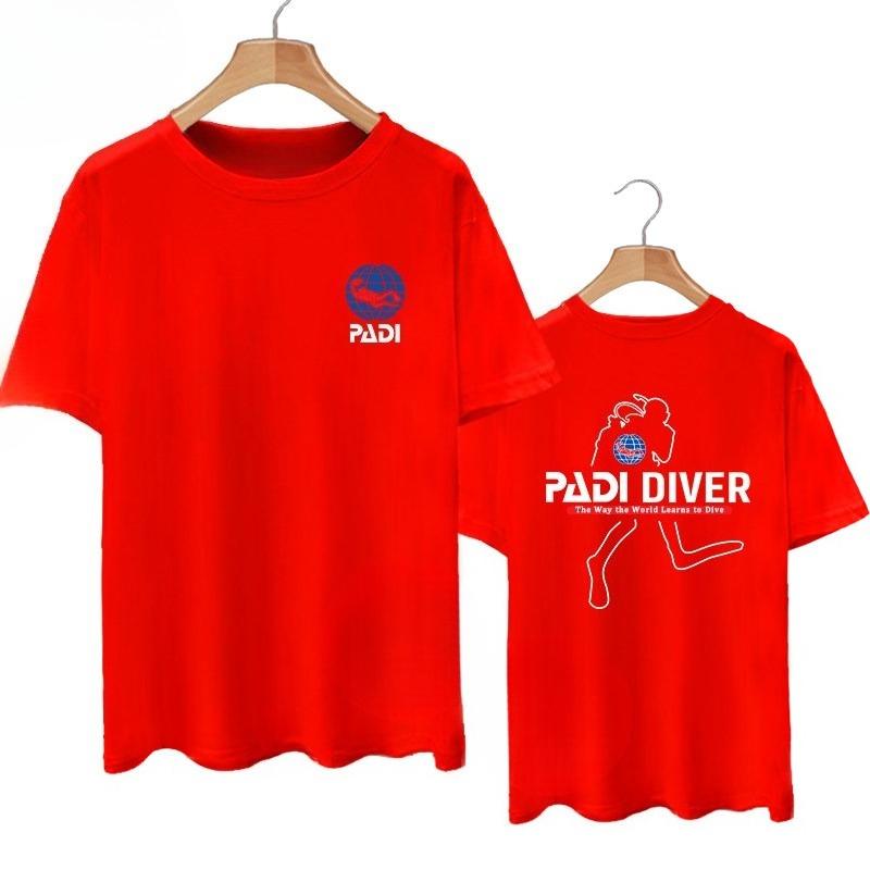 CMAS World Underwater Association PADI Diving Instructor Association Maglietta Unisex Abbigliamento e Donna Estate 2026 Nuova Maglietta