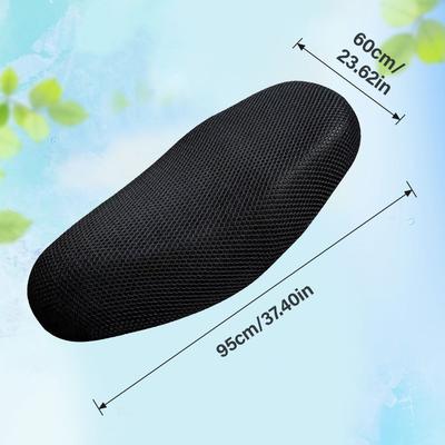 Motorcycle 3D Mesh Breathable Cushion Seat Cover Seat Protecting Air Pad Cover Net Cover Anti Slip Sunscreen Pad New