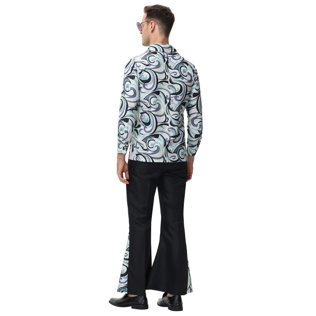 Hip Hop Festival Party Show Clothing Vintage Era Nostalgic Music Festival Orgy Disco Men's Clothing