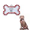 Bronze VIP Individuell Gravierbar Haustier ID-Marke Personalisierte Hausnummer Hund Katze Namensschild Halsband ID Anhänger
