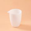 Premium Jade White Porcelain Gongfu Tea Pitcher Fairness Cup Ceramic Tea Filter Strainer for Japanese Modern Tea Ceremony