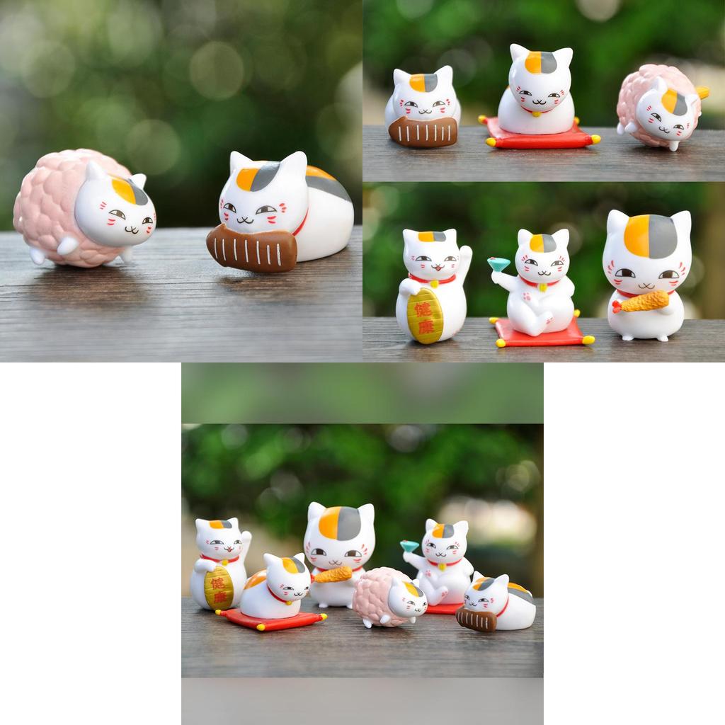 Natsume's Book Of Friends Cat Teacher Figure Pvc Creative Collectibles For Anime Fans
