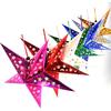 Hanging Paper Star Lantern Ceiling Twinkle Pentagram Lampshade Christmas Wedding Party Ornament 30CM 5Pcs