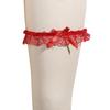 Women Bow Leg Ring Sexy Lingerie Lace Garter Belt Bowknot Leg Loop Wedding Garters Bridal Cosplay Fashion Stocking Thigh Ring