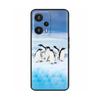 Black Silicone Case For Xiaomi Poco F5 Case For Poco F5 Pro Printed Phone Cover for Xiaomi Poco F5 5G PocoF5 Shockproof Shell