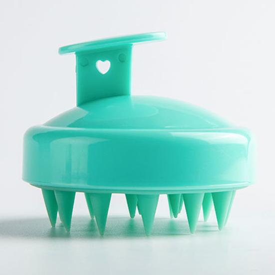 Spazzola Shampoo Manico Ergonomico Silicone Morbido Scrubber Cuoio Capelluto Stimola Punti di Agopressione del Cuoio Capelluto Favorisce la Circolazione Sanguigna Spazzola Massaggiante Cuoio Capelluto Spa