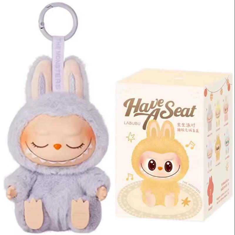 1:1 kvalitní kawaii monstrum labubu blinds box Series PVC labubu macaron přívěsek panenka monstrum klíčenka narozeninový svátek dětský dárek