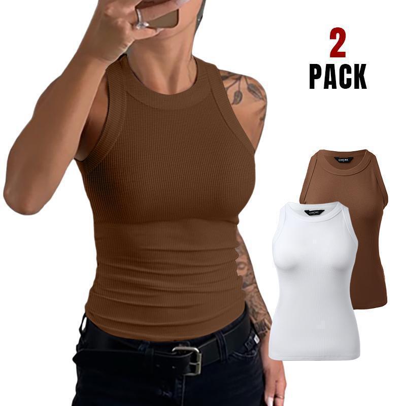 

Slim Sleeveless Women s Cami H 24969 Extra Extra Large кофейный/белый