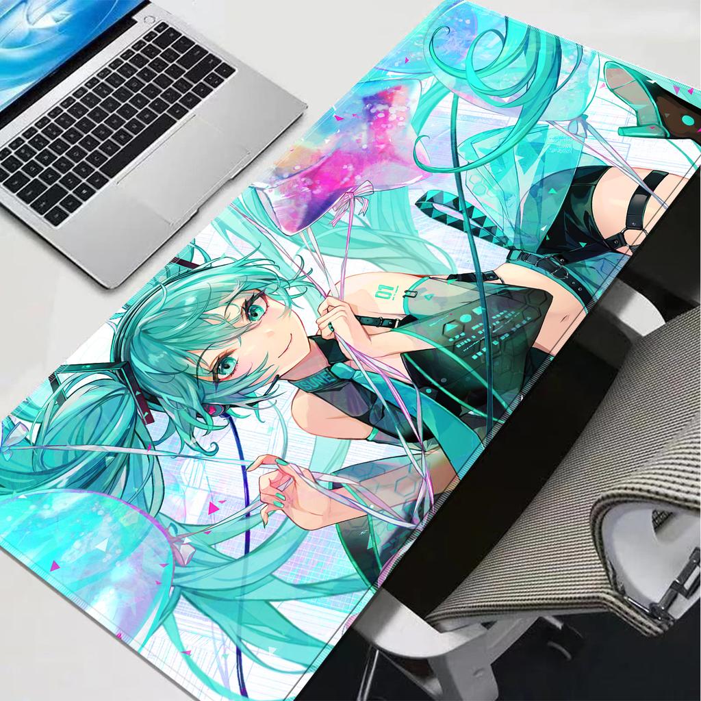 Mouse Pad Desk Mat Carpet Hhatsune MMiku Desk Accessories Laptop Gamer Mausepad Mousepad Office Tables Mouse Mats Keyboard Pad