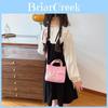 Adorable Mini Shoulder Bag For Kids With Cute Cartoon Rabbit Design In Pink And White
