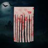 Scary Theme Halloween Doorway Curtains Hanging Halloween Tapestry  Window