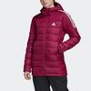 adidas Casual Outdoor Hooded Down Jacket Women Outerwear Red GH4592