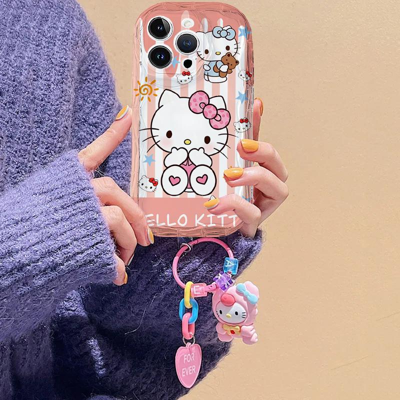 Cover For OPPO Realme C85 PRO C83 16 15 Pro 14 5G 5 5i C67 C63 C65 C21Y C35 5G  Y2K Hello Kitty Sanrio Kuromi Pom Pom Purin Case