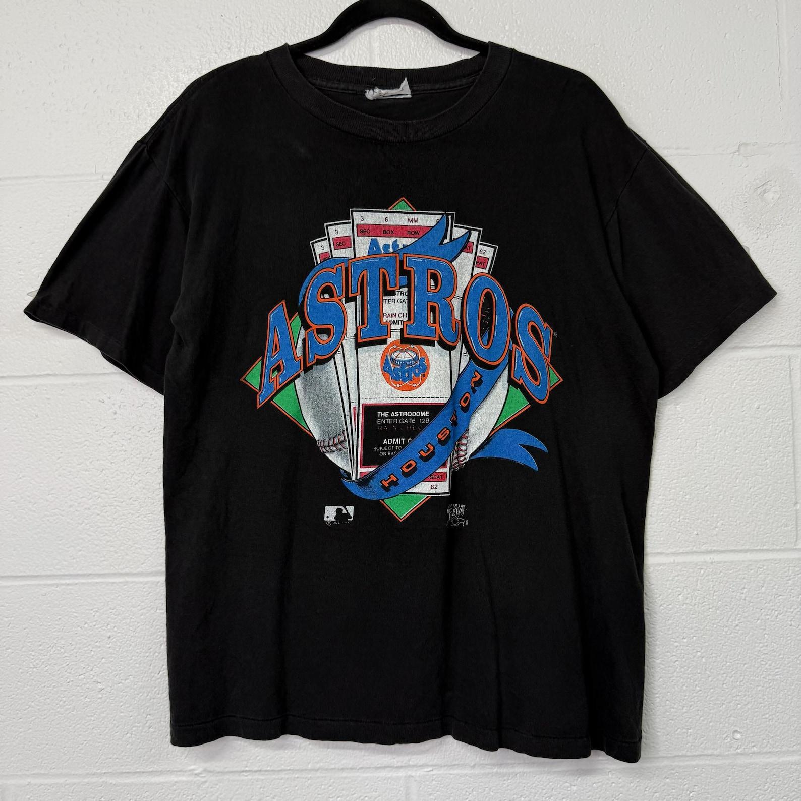 90s Houston Astros T shirt (B2770) 4XL